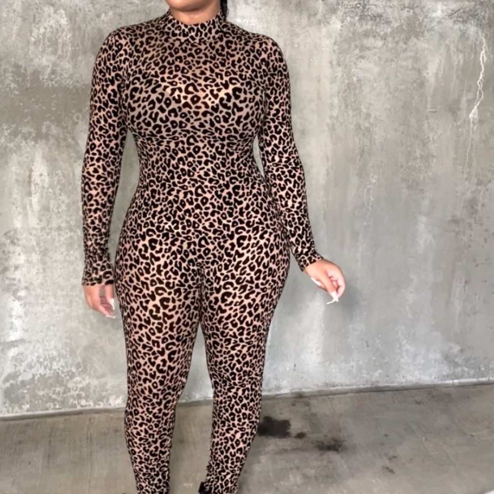 🐆 print Jumpsuit